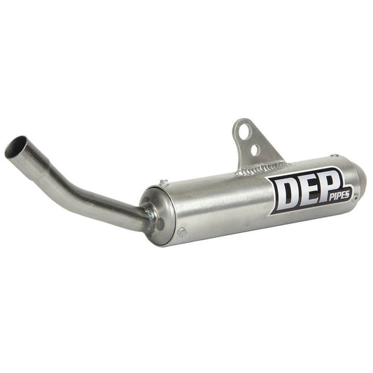 DEP Pipes 2 Stroke Enduro Silencer - Silver