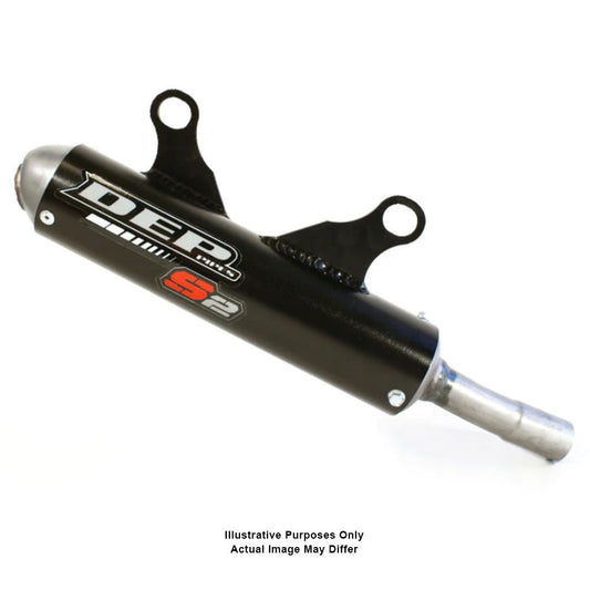 DEP Pipes 2 Stroke Shorty Silencer - Black