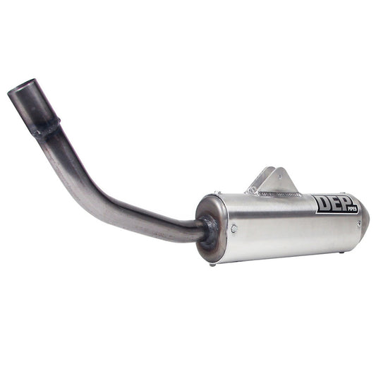 DEP Pipes 2 Stroke MX Silencer - Silver