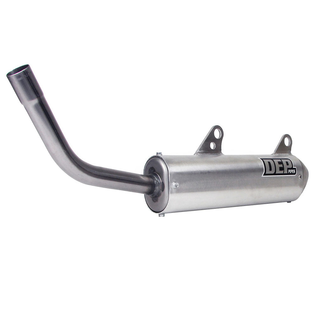 DEP Pipes 2 Stroke MX Silencer - Silver