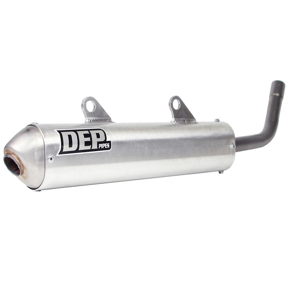 DEP Pipes 2 Stroke Enduro Silencer - Silver