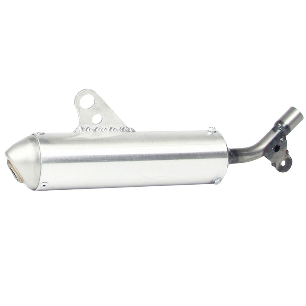 DEP Pipes 2 Stroke MX Silencer - Silver