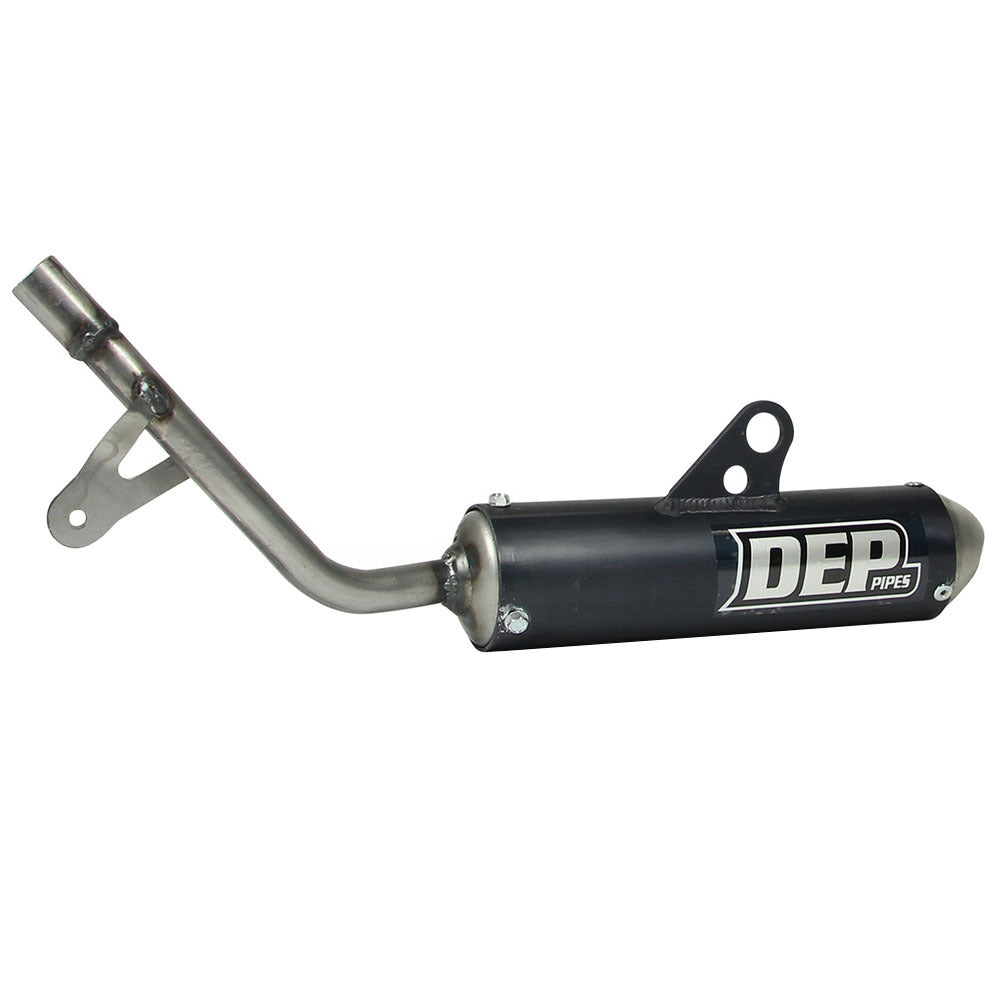 DEP Pipes 2 Stroke MX Silencer - Silver