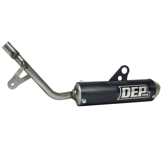 DEP Pipes 2 Stroke MX Silencer - Silver