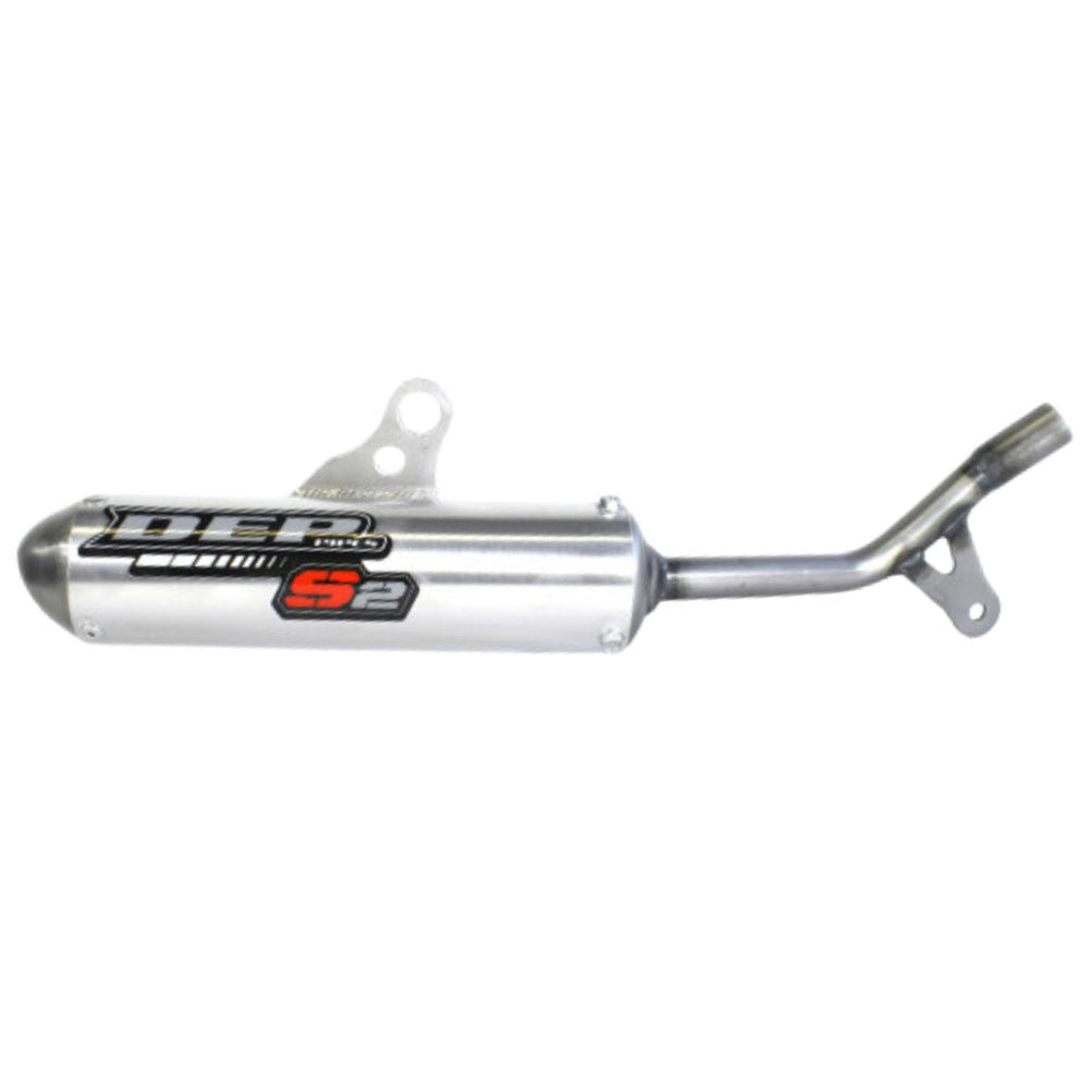 DEP Pipes 2 Stroke MX Silencer - Silver