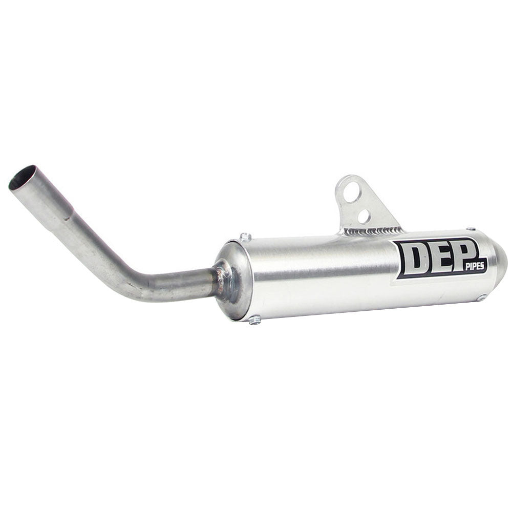 DEP Pipes 2 Stroke MX Silencer - Silver