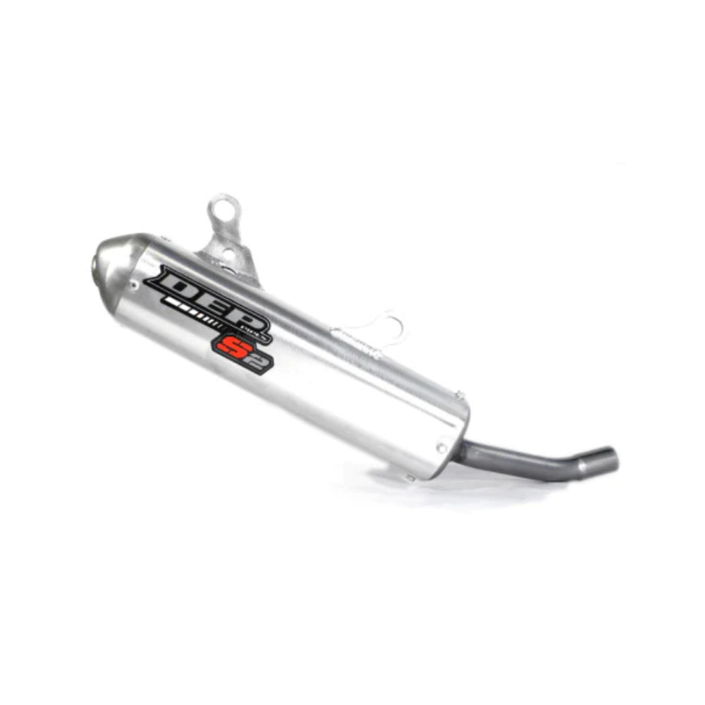 DEP Pipes 2 Stroke Enduro Silencer - Silver