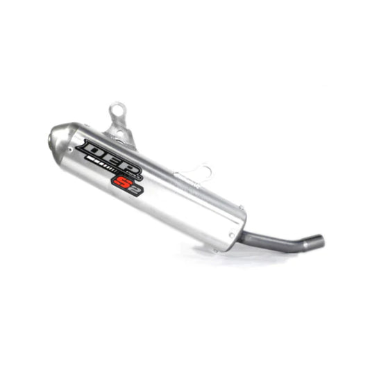 DEP Pipes 2 Stroke Enduro Silencer - Silver