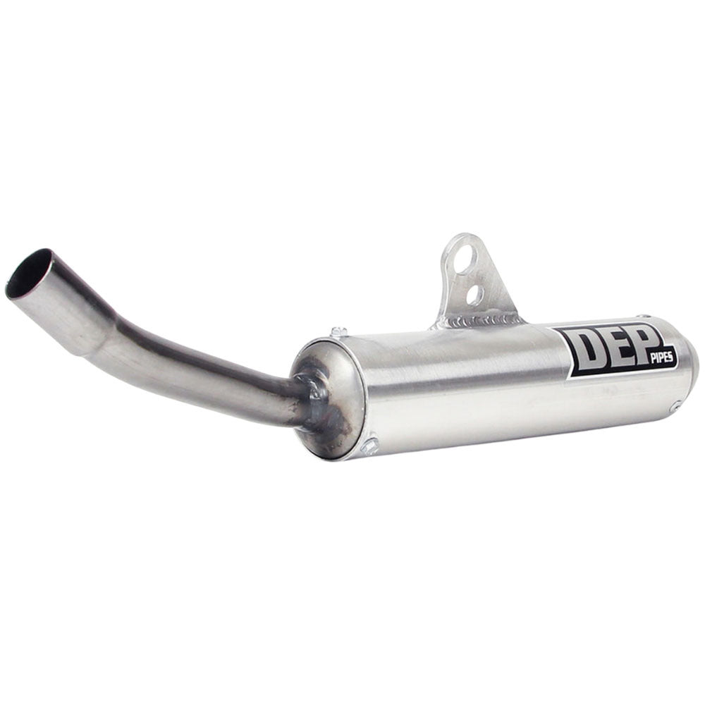 DEP Pipes 2 Stroke Shorty Silencer - Silver