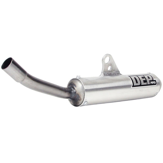 DEP Pipes 2 Stroke Shorty Silencer - Silver