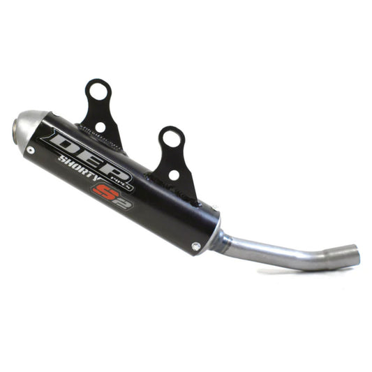 DEP Pipes 2 Stroke Shorty Silencer - Black