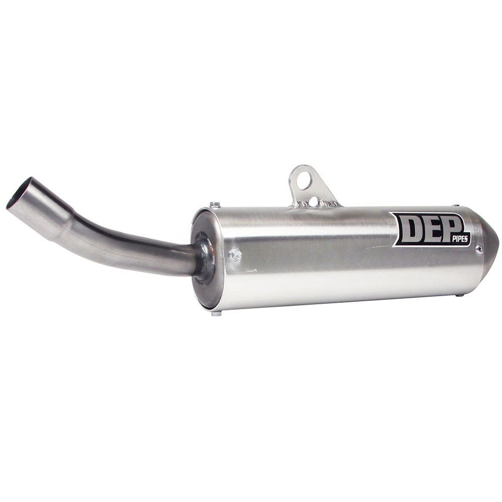 DEP Pipes 2 Stroke Shorty Silencer - Silver