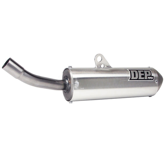 DEP Pipes 2 Stroke Shorty Silencer - Silver