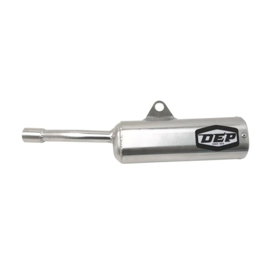 DEP Pipes 2 Stroke Trail Silencer - Silver