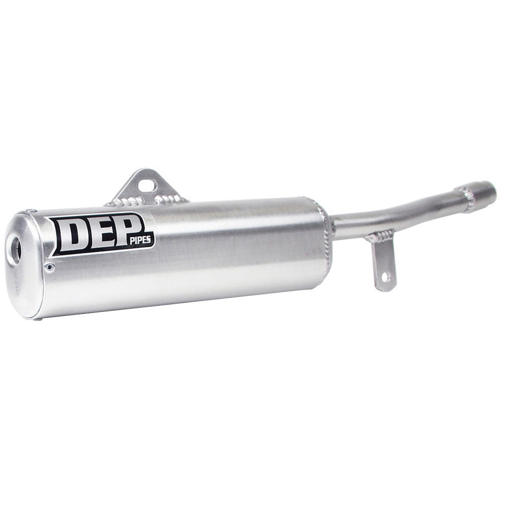 DEP Pipes 2 Stroke Trail Silencer - Silver