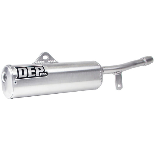 DEP Pipes 2 Stroke Trail Silencer - Silver