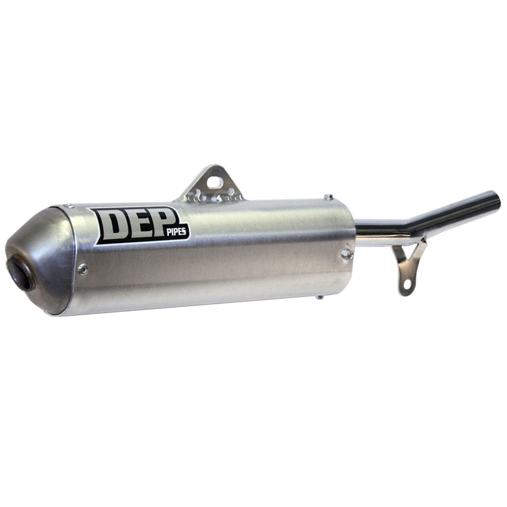 DEP Pipes 2 Stroke Trail Silencer - Silver
