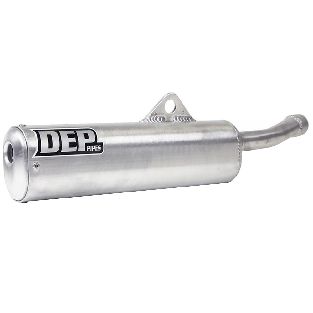 DEP Pipes 2 Stroke Trail Silencer - Silver