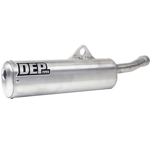 DEP Pipes 2 Stroke Trail Silencer - Silver
