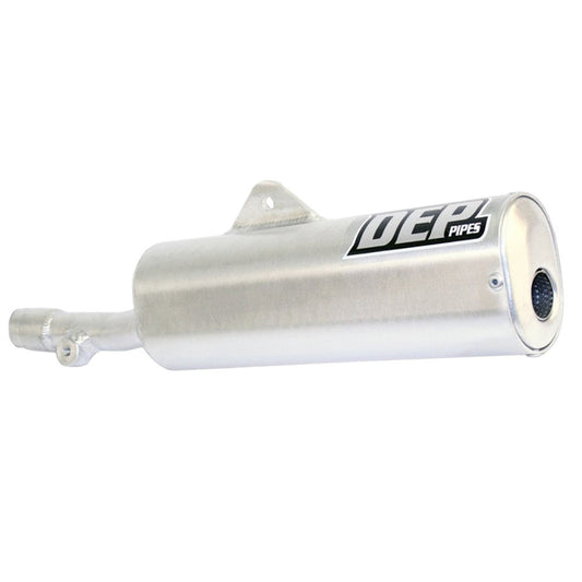 DEP Pipes 2 Stroke Trail Silencer - Silver