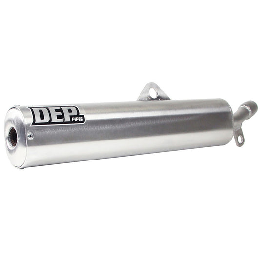 DEP Pipes 2 Stroke Enduro Silencer - Silver