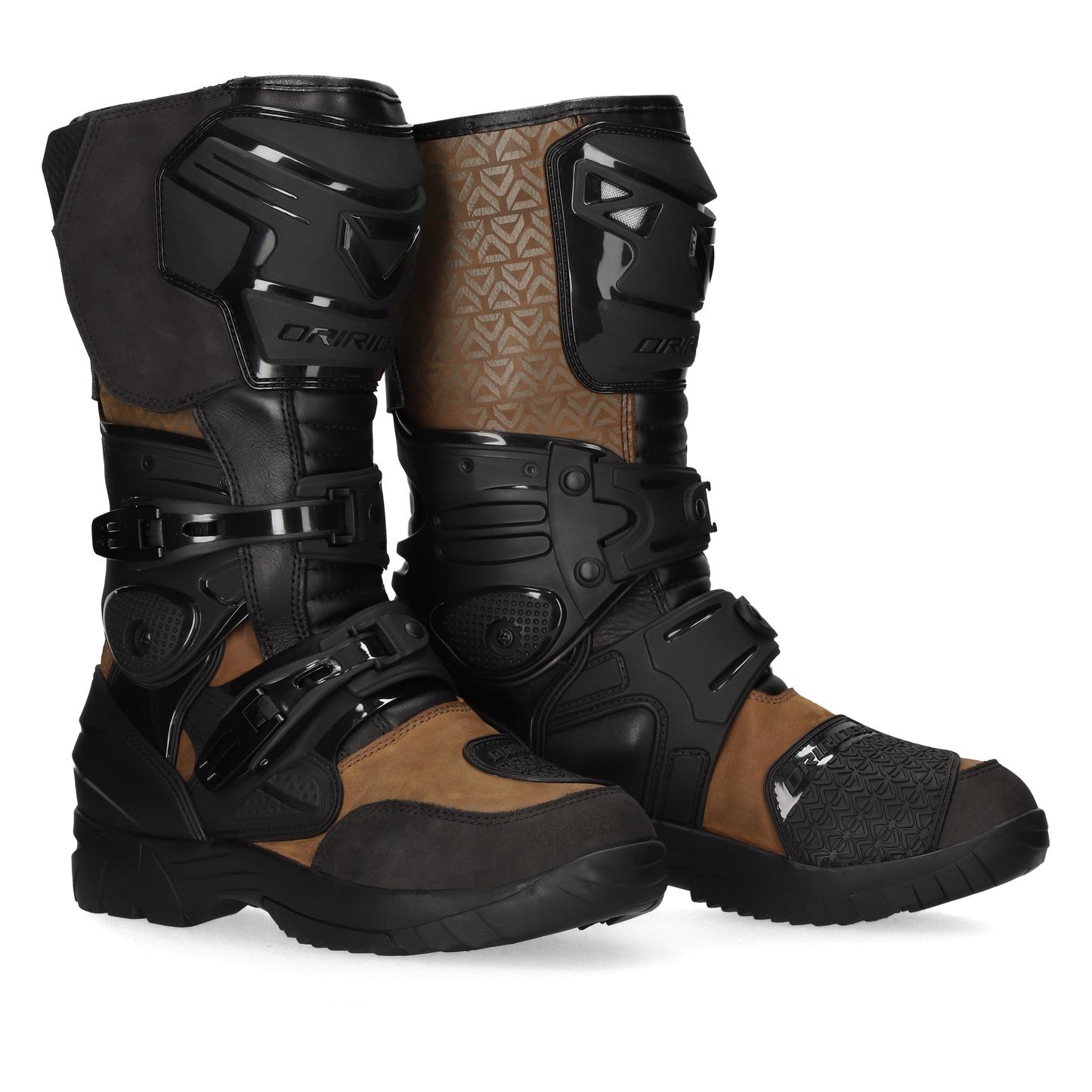 Dririder Orbit Adventure Boots C1 - Brown / Black