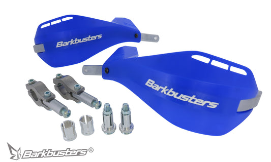 Barkbusters Ego Handguard Two Point Mount (Straight 22mm) Blue