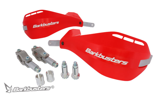 Barkbusters Ego Handguard Two Point Mount (Straight 22mm) Red