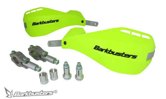 Barkbusters Ego Handguard Two Point Mount (Straight 22mm) Hi-Viz