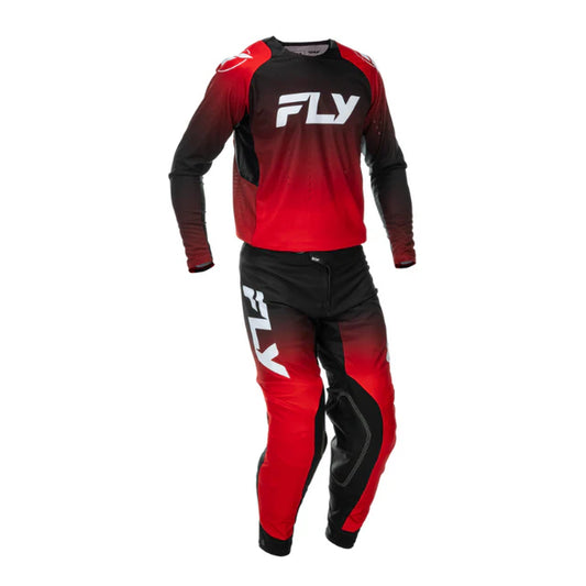 Fly MX26 Evo Jersey & Pants - Red / Black / White