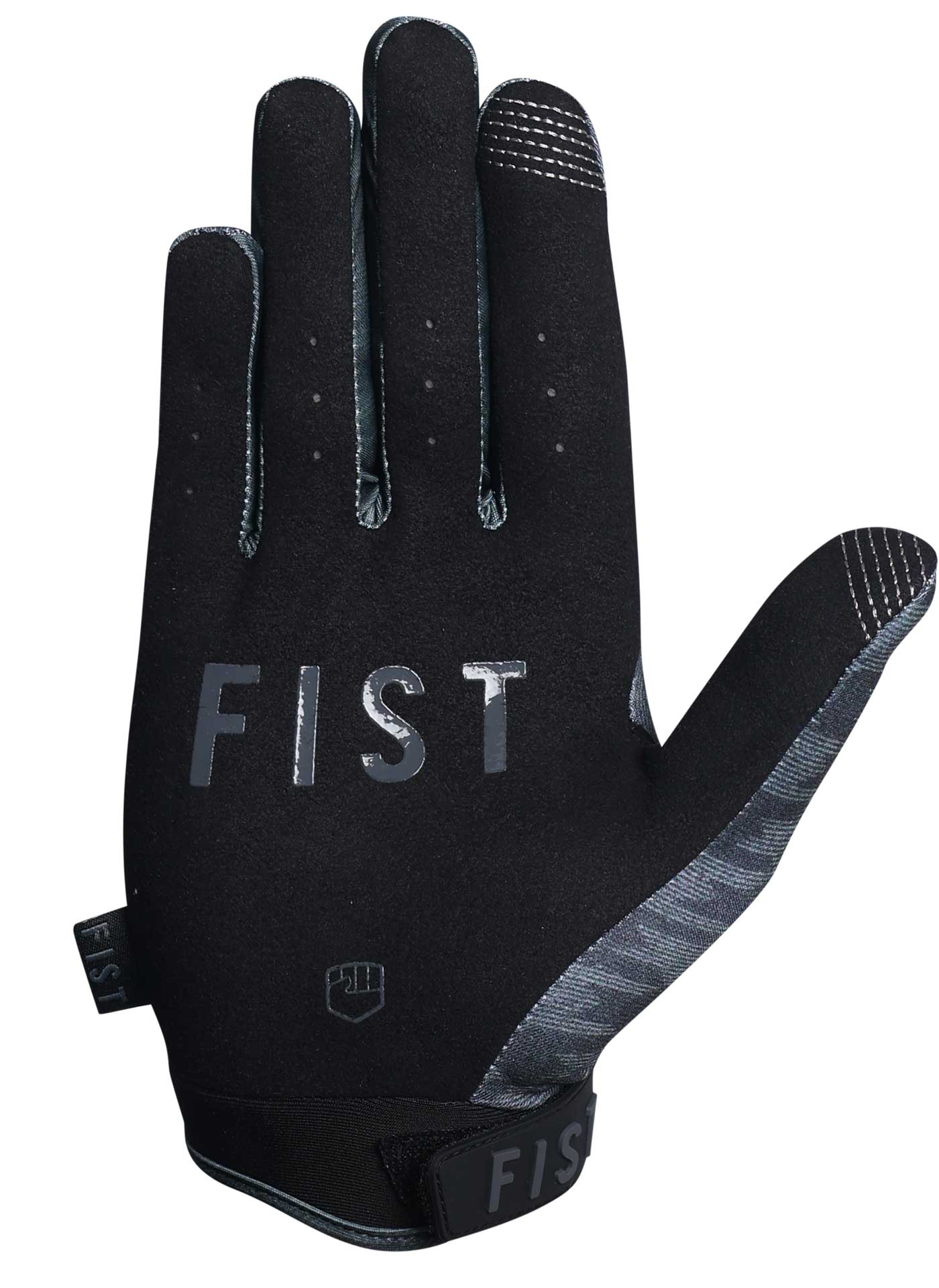 Fist Dixxon Hounds Tooth Gloves - Black / Grey