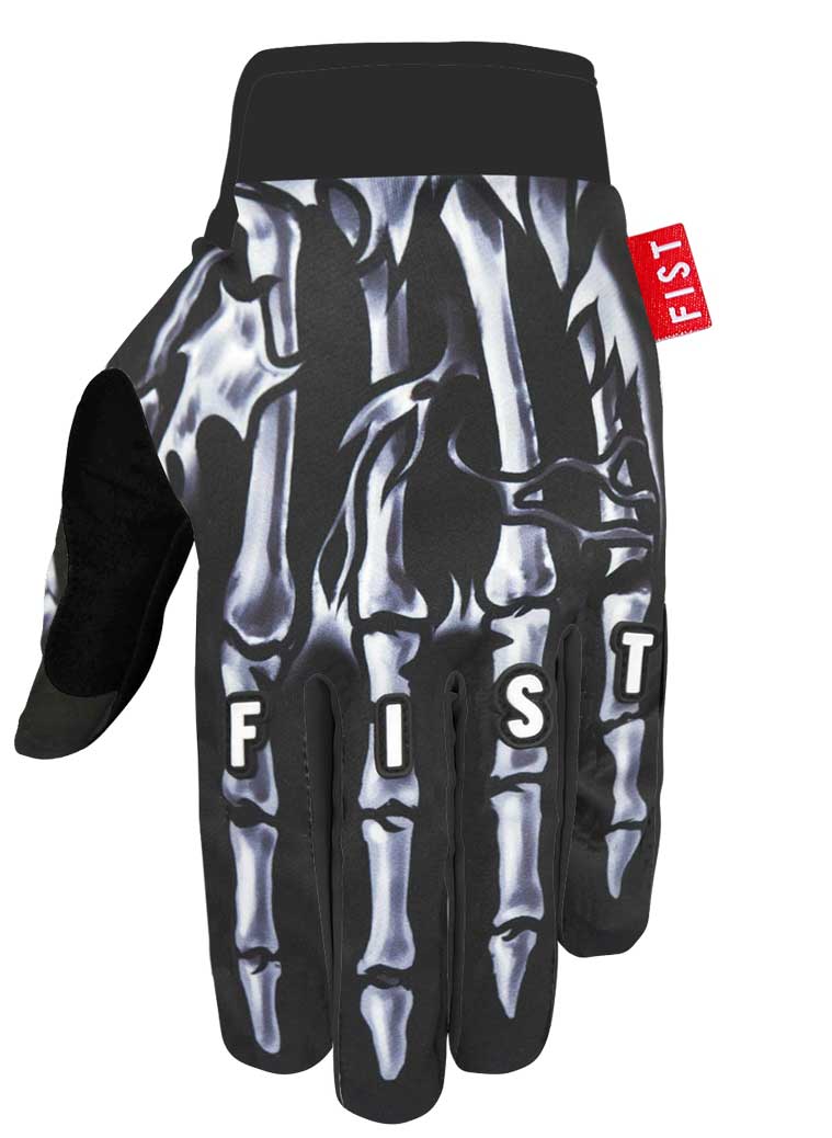 Fist Pain & Love Gloves - Black / White