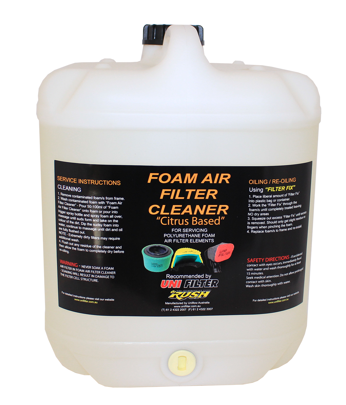 Unifilter Cleaner - 20L