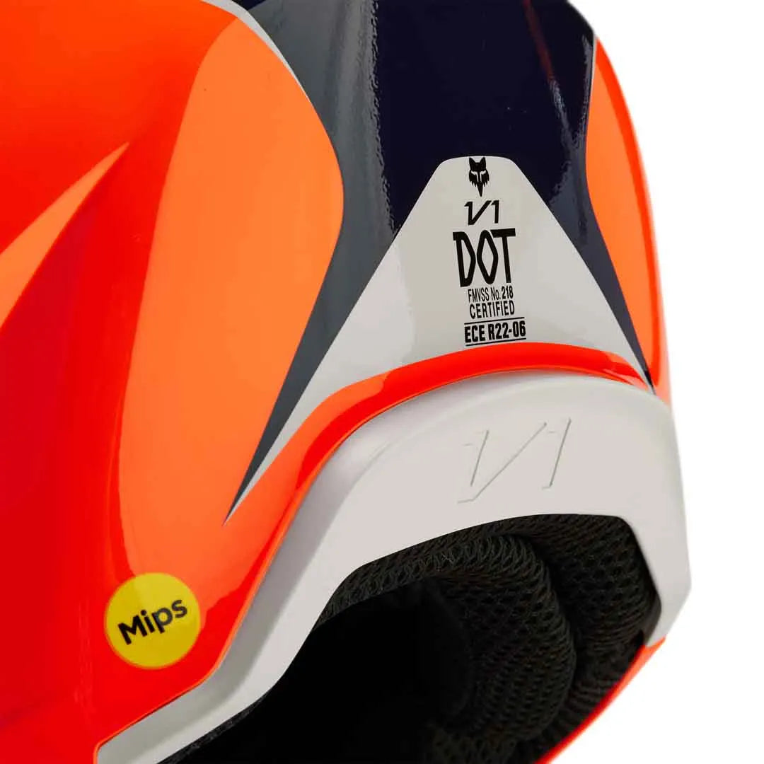 Fox MX24 V1 Nitro Helmet - Orange