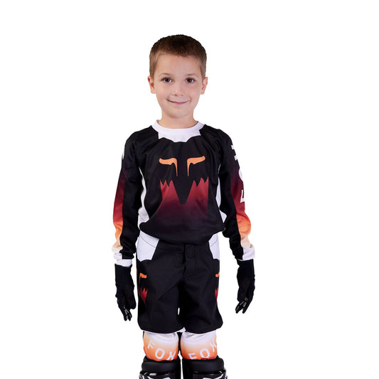 Fox MX24 Kids 180 Flora Jersey - Black