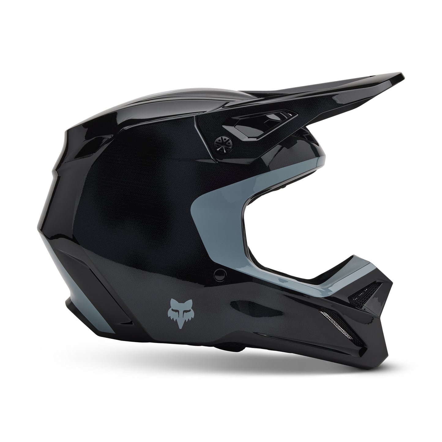 Fox MX25 Youth V1 Taunt Helmet - Black