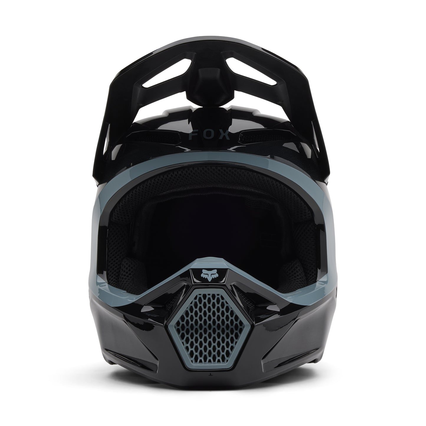 Fox MX25 Youth V1 Taunt Helmet - Black