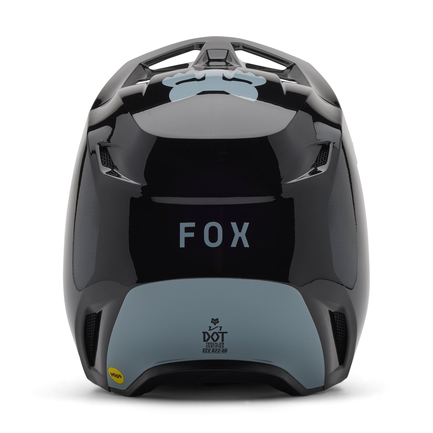 Fox MX25 Youth V1 Taunt Helmet - Black