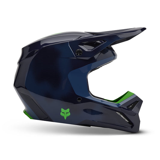 Fox MX25 Youth V1 Taunt Helmet - Navy