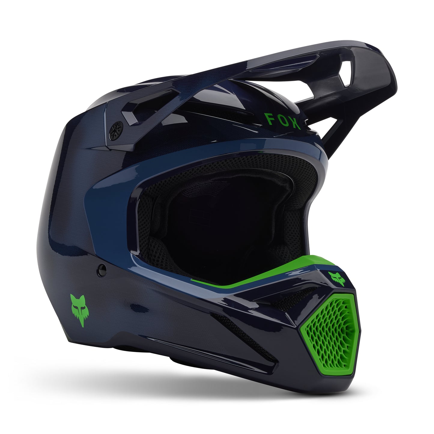Fox MX25 Youth V1 Taunt Helmet - Navy