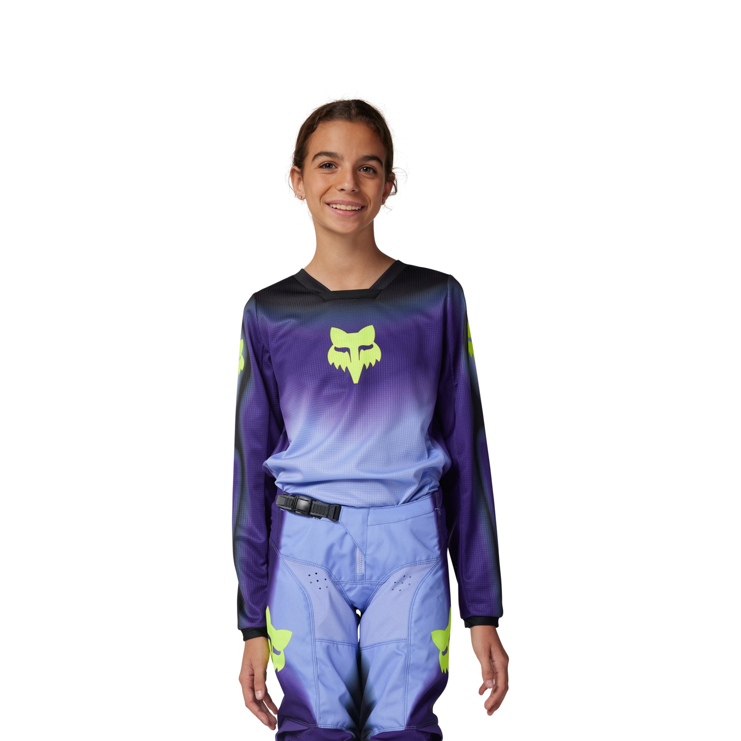 Fox MX24.5 Youth 180 Infere Jersey - Black Blue
