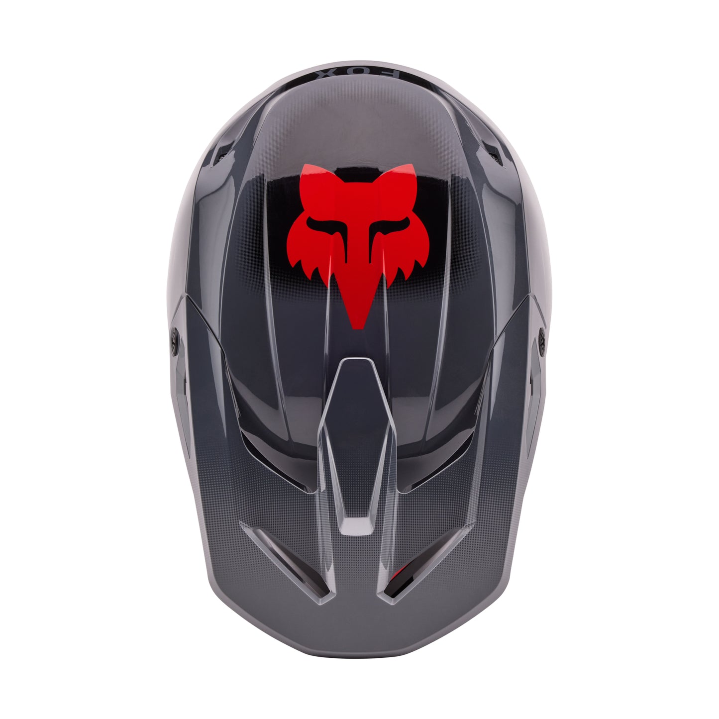 Fox MX24.5 V1 Interfere Helmet - Grey Red