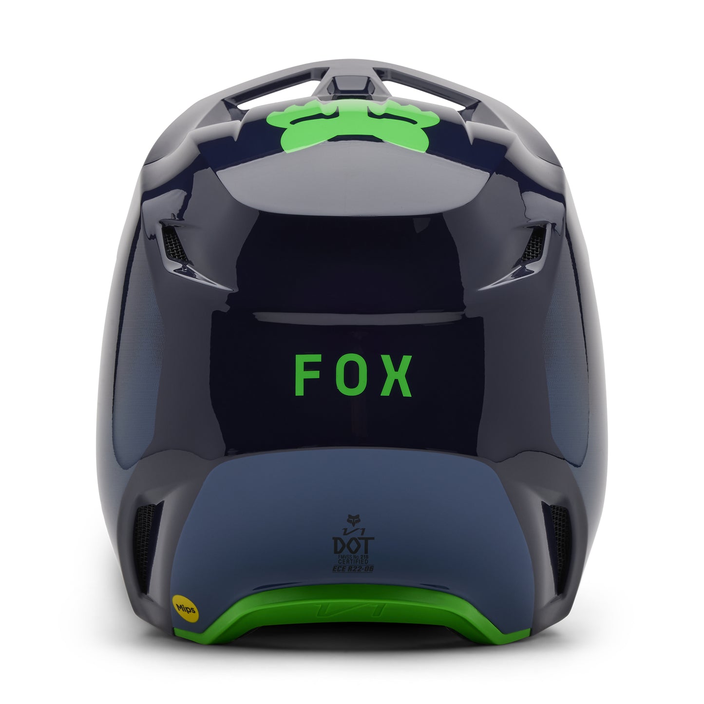 Fox MX25 V1 Taunt Helmet - Navy Blue
