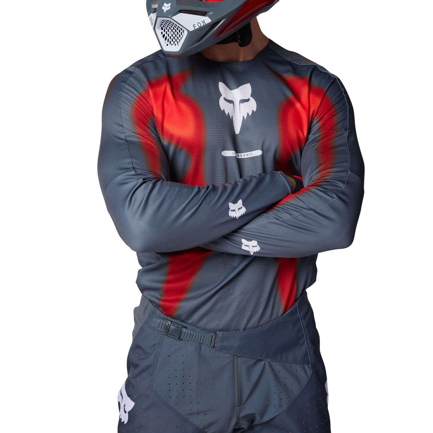 Fox MX24.5 360 Volatile Jersey Grey Red