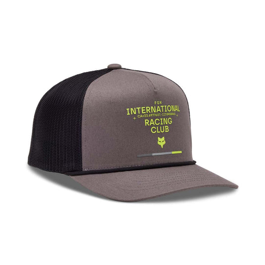 Fox Numerical Snapback Hat - Pewter