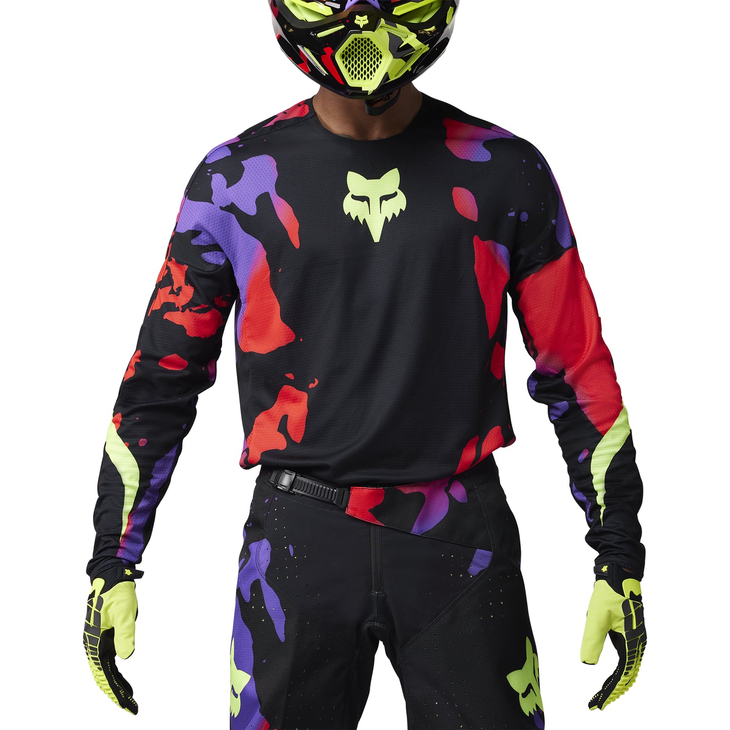 Fox MX25 360 Throttle Jersey - Black