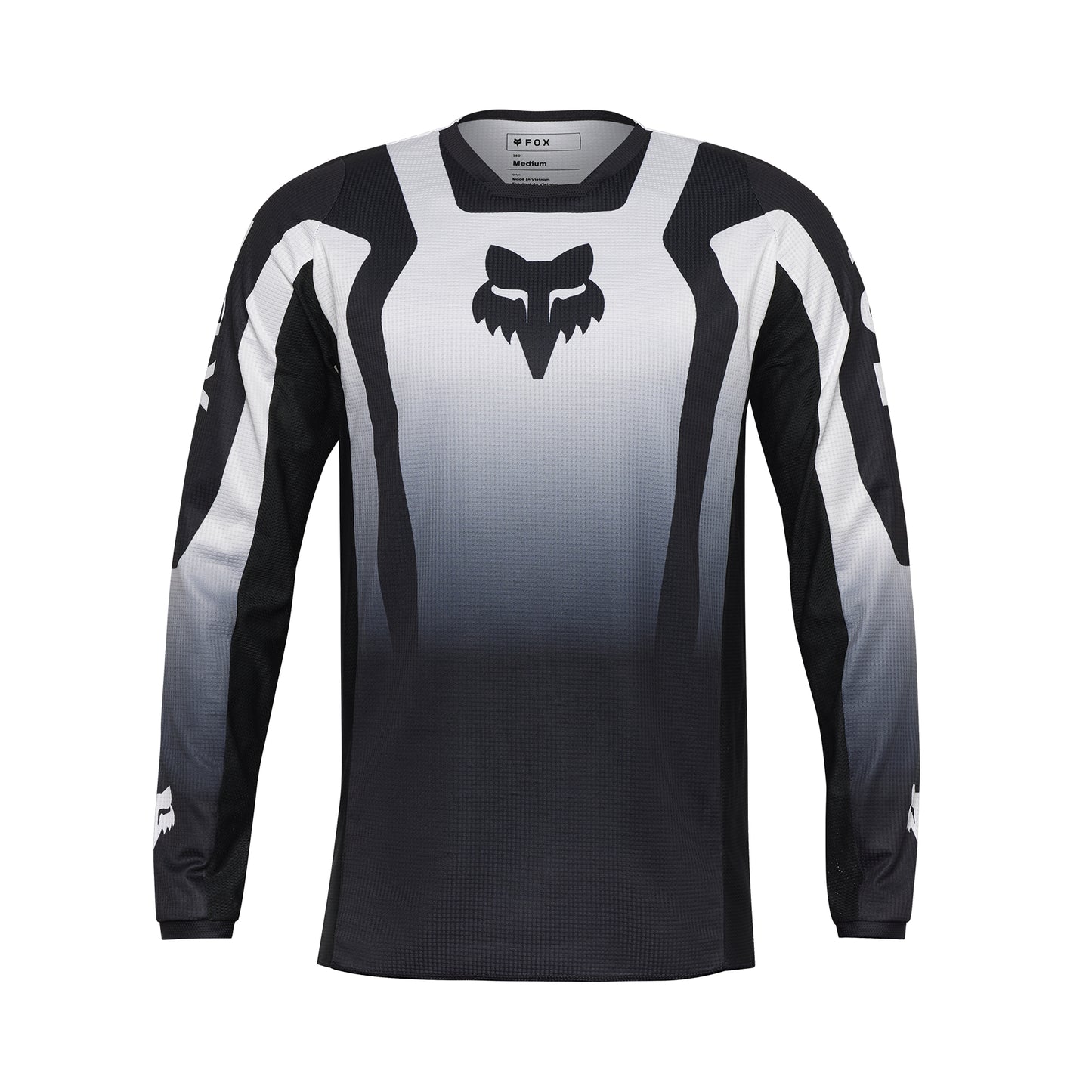 Fox MX25 180 Lean Jersey - Black / White