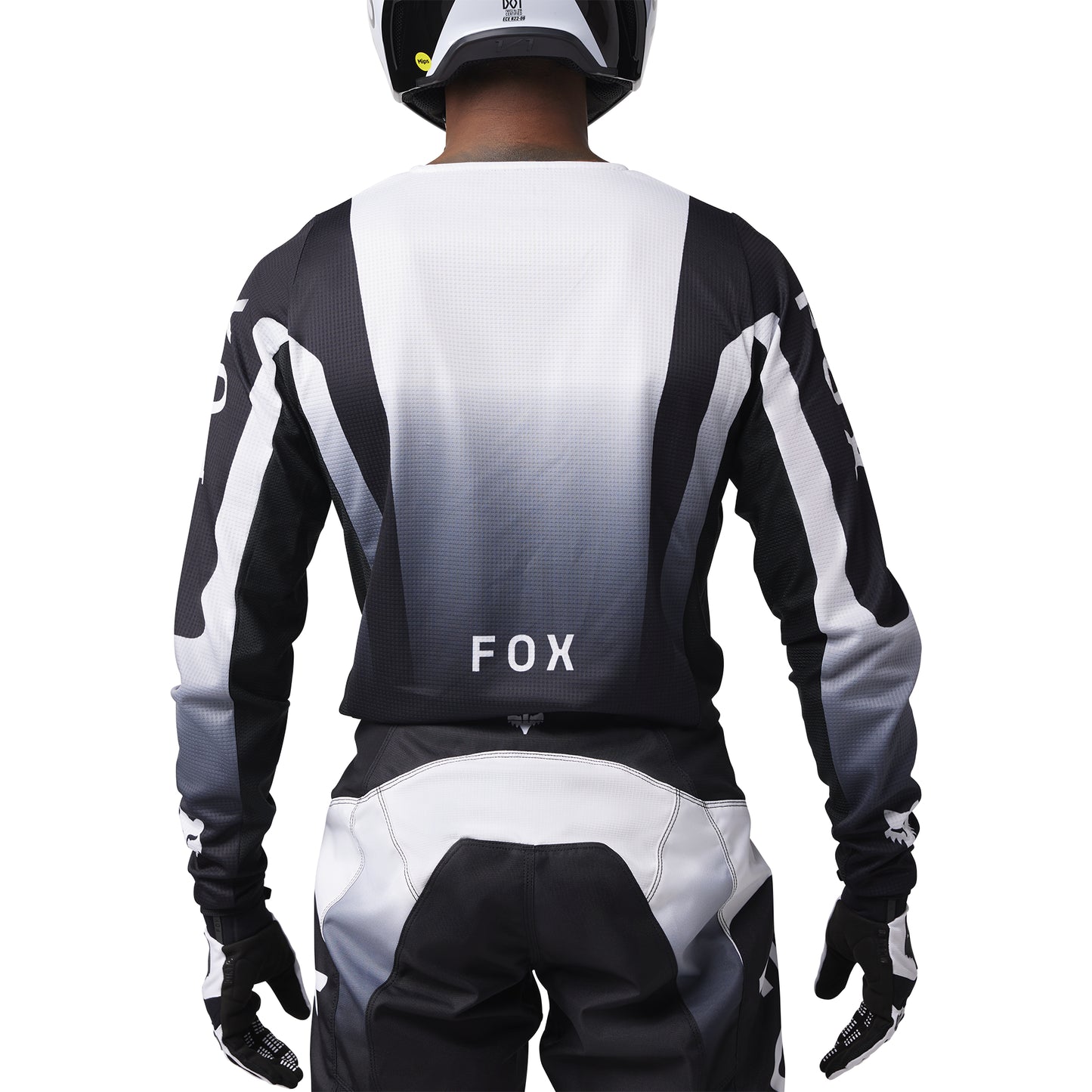 Fox MX25 180 Lean Jersey - Black / White