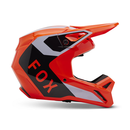 Fox MX25 Youth V1 Lean Helmet - Orange
