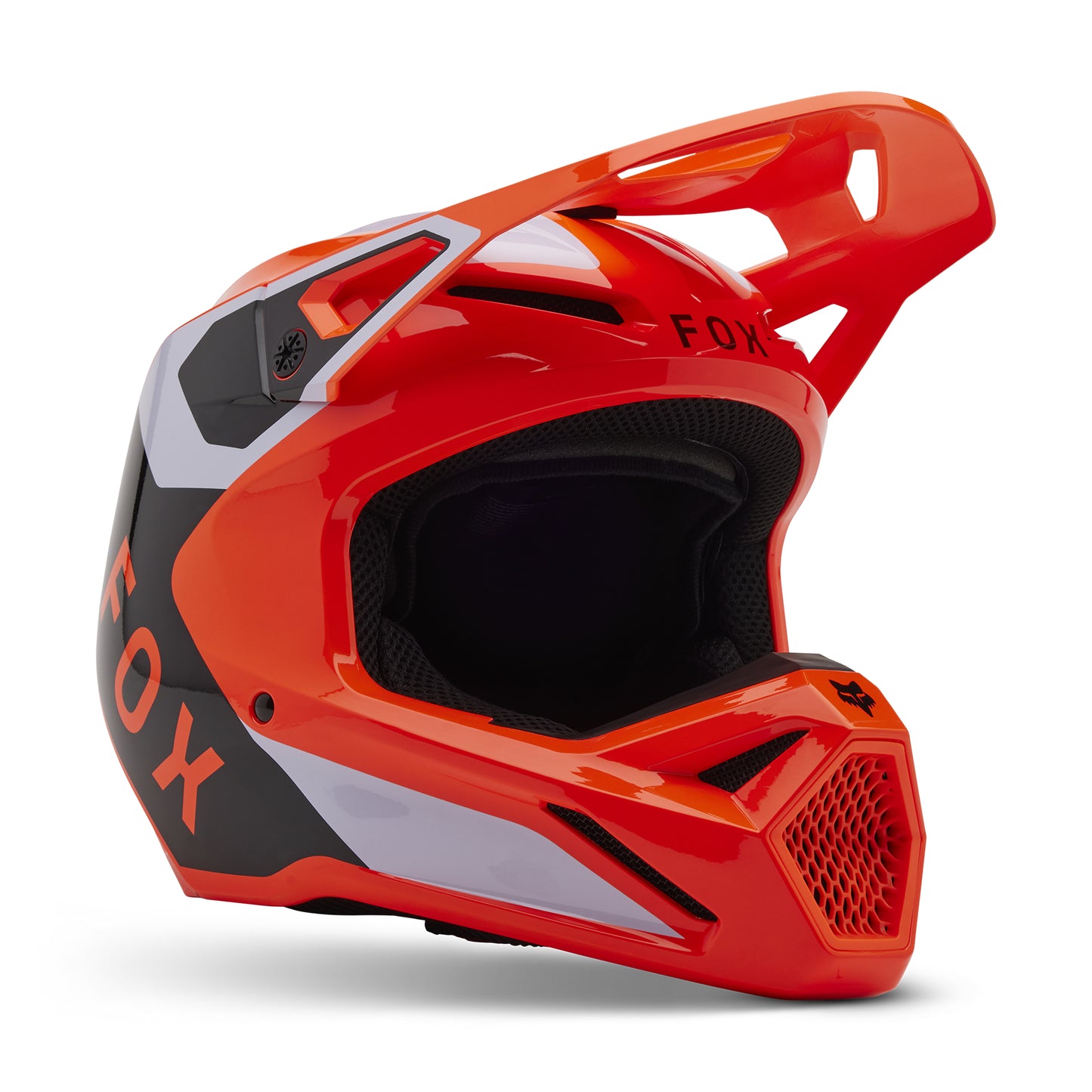 Fox MX25 Youth V1 Lean Helmet - Orange